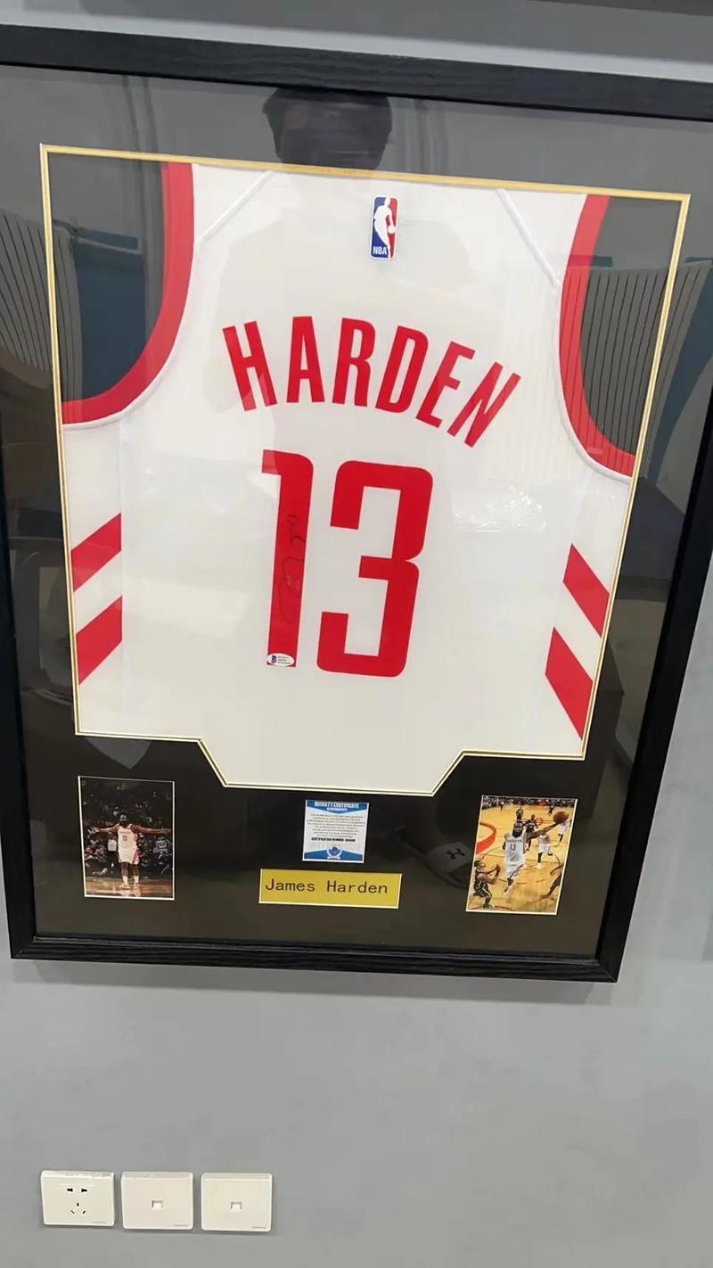 塔图姆晒哈登亲签球衣：致我的兄弟 世界上最佳球员之一